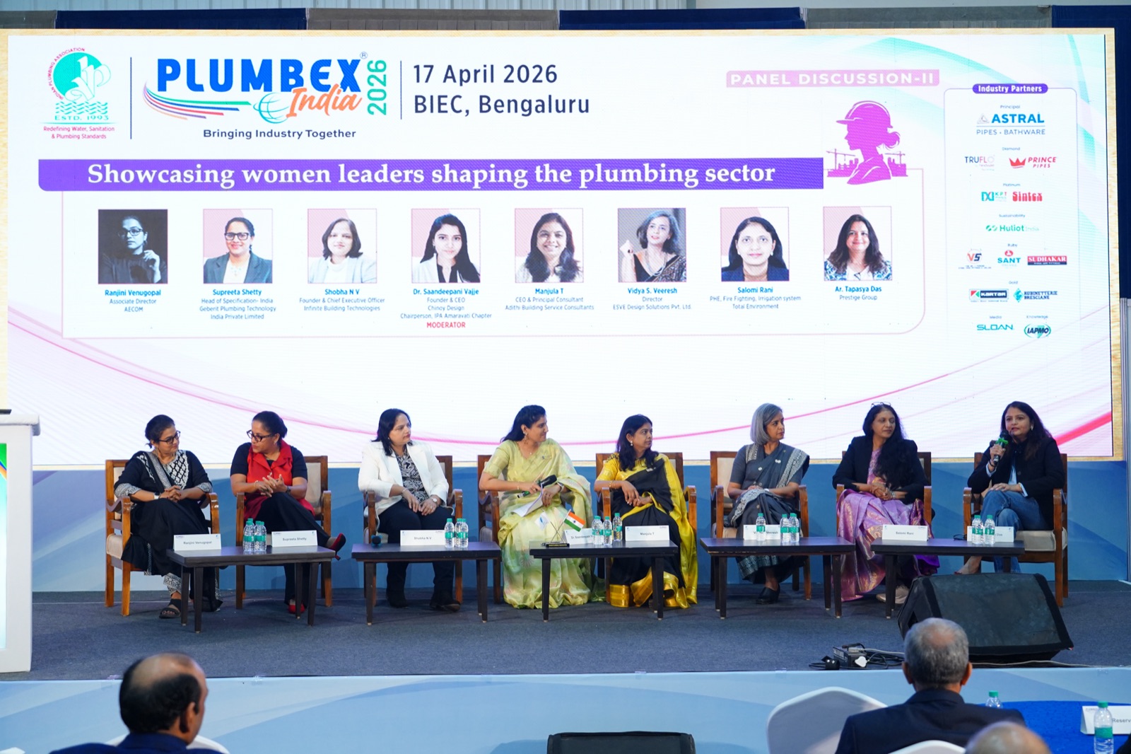 Women leaders shaping the plumbing sector panel discussion